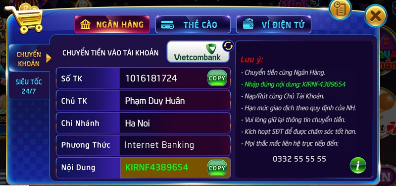 Hướng Dẫn Rút Tiền Tại Nhà Cái Rikvip - Thao Tác Đơn Giản, Nhanh Chóng và An Toàn Các phương thức rút tiền nhà cái Rikvip