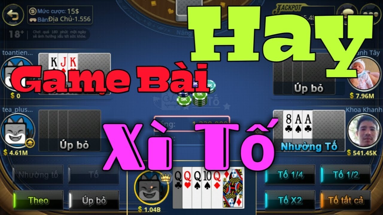 Khuyến mãi khi chơi xì tố online nhà cái Rikvip